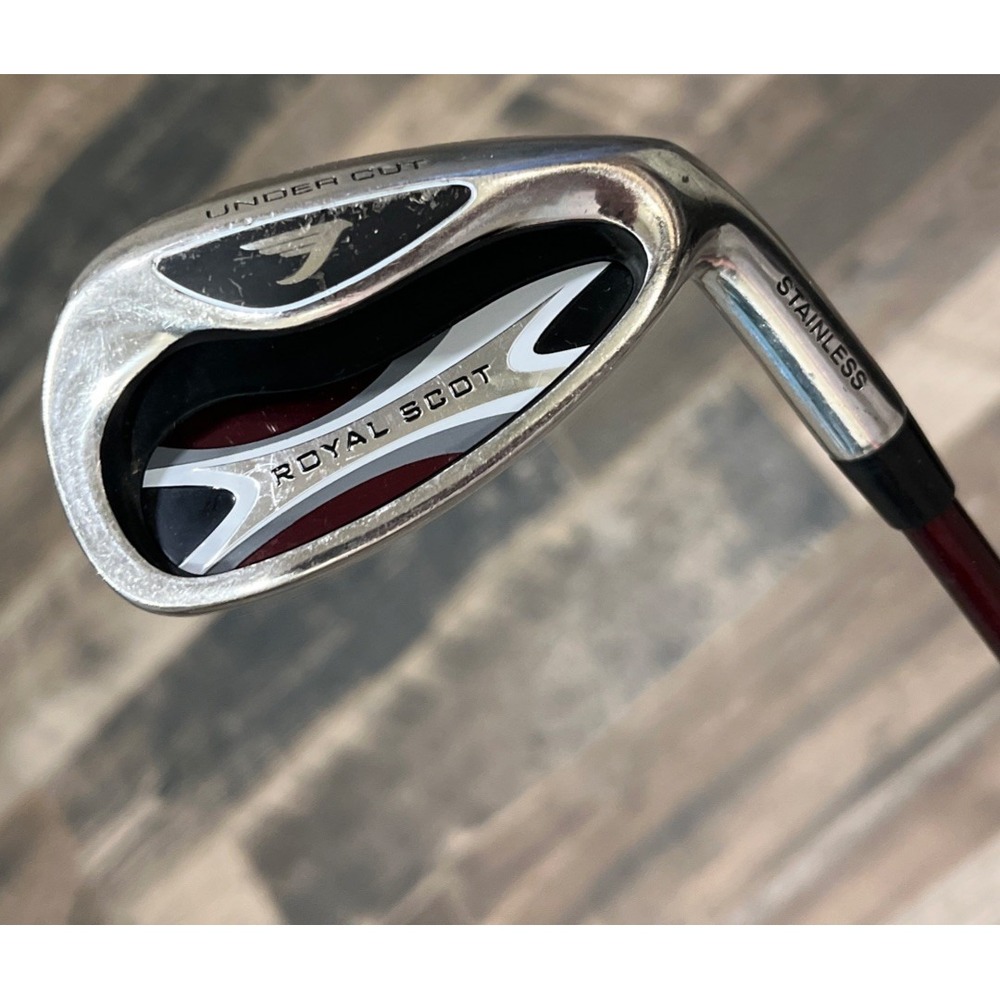 Tommy Armour Royal Scot Single 9 Iron Under Cut Mid Firm Flex Graphite Shaft RH